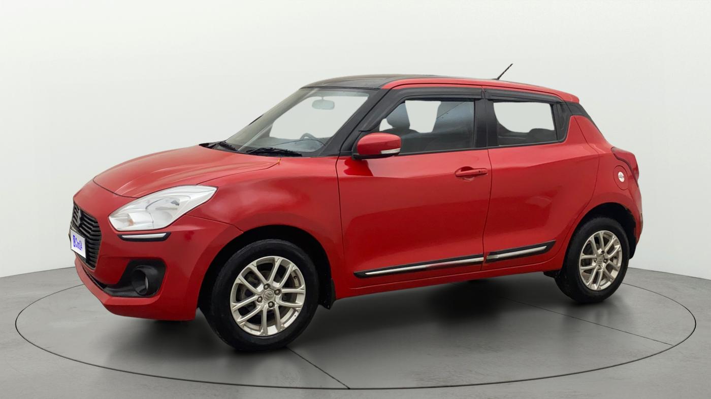 2018 Maruti Swift ZXI AMT, Petrol, Automatic, 57,878 km, Left Front Diagonal