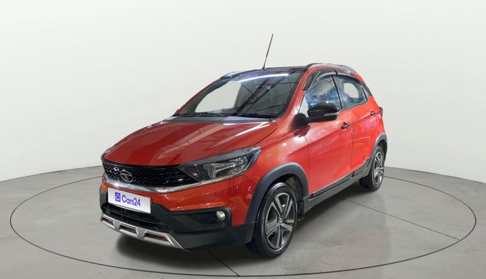2022 Tata TIAGO NRG XZ AMT, Petrol, Automatic, 26,962 km, Left Front Diagonal