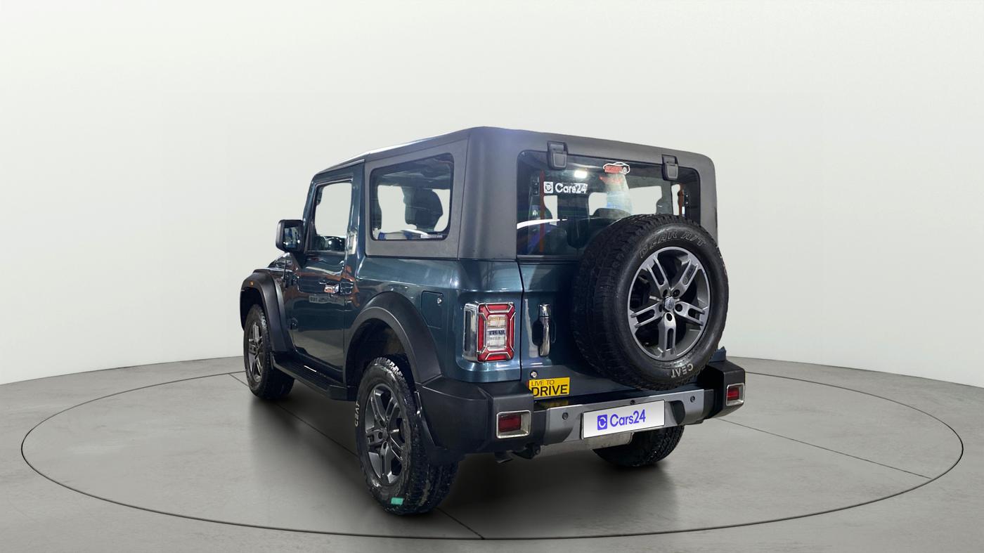 2021 Mahindra Thar LX HT PETROL 4WD MT, Petrol, Manual, 8,520 km, Left Back Diagonal