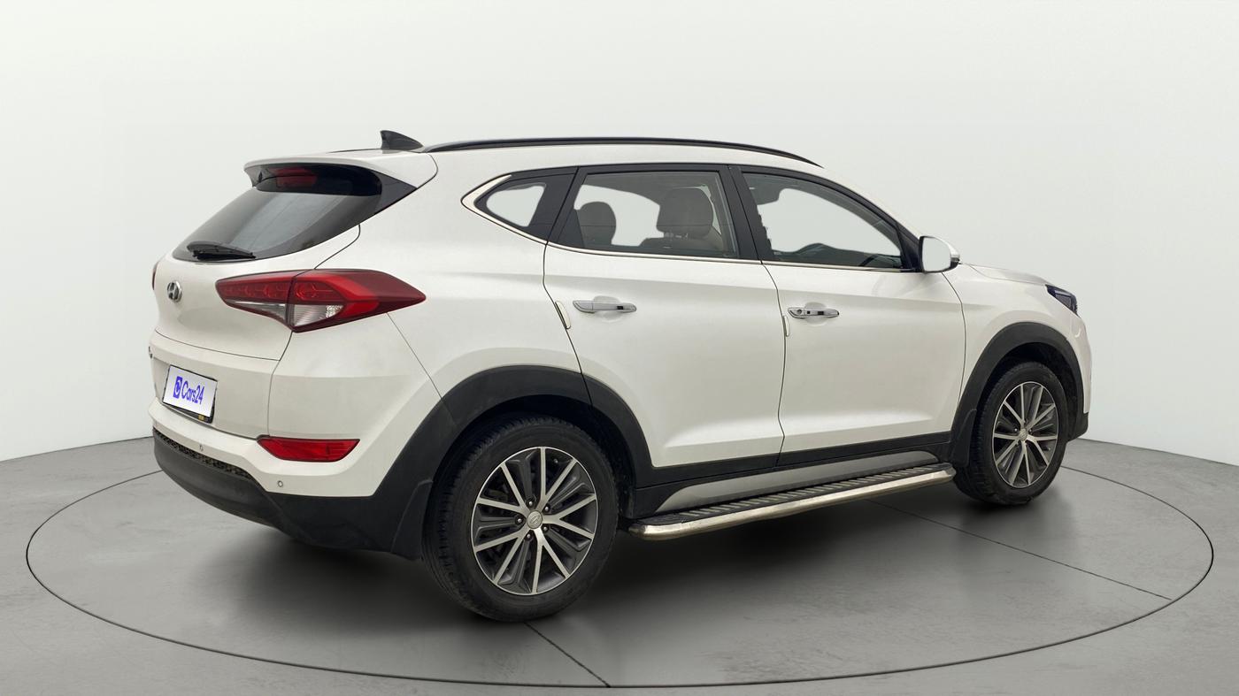 2019 Hyundai Tucson GLS 2WD AT PETROL, Petrol, Automatic, 79,823 km, Right Back Diagonal