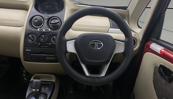 2015 Tata Nano TWIST XTA, Petrol, Automatic, 40,146 km, Steering Wheel Close Up