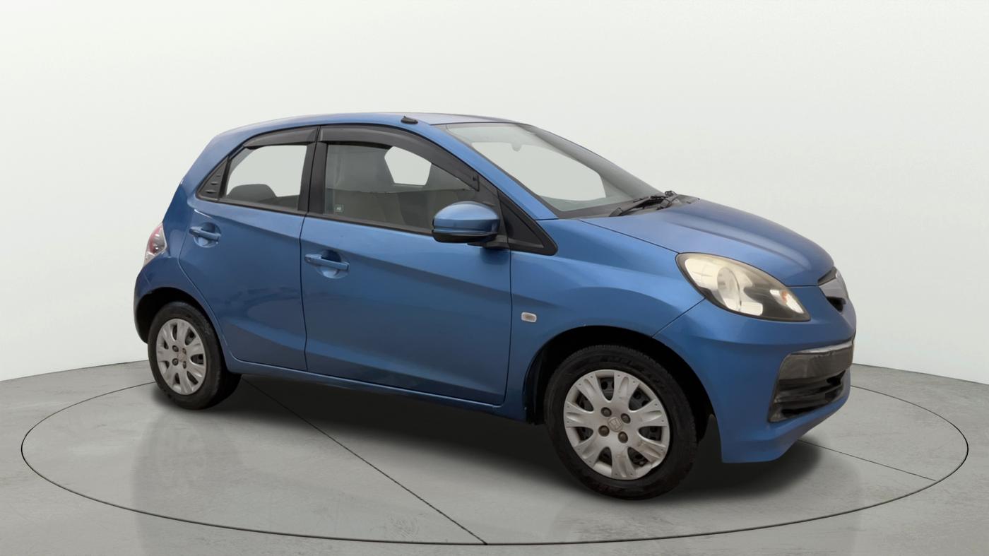 2014 Honda Brio S MT, Petrol, Manual, 83,405 km, Right Front Diagonal