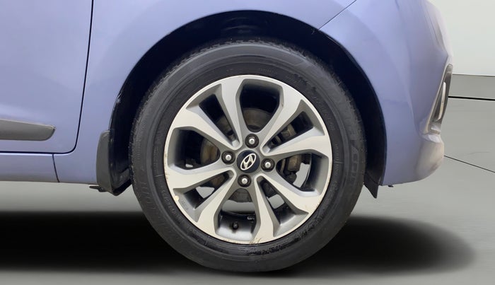 2014 Hyundai Xcent SX 1.2 (O), Petrol, Manual, 43,037 km, Right Front Wheel