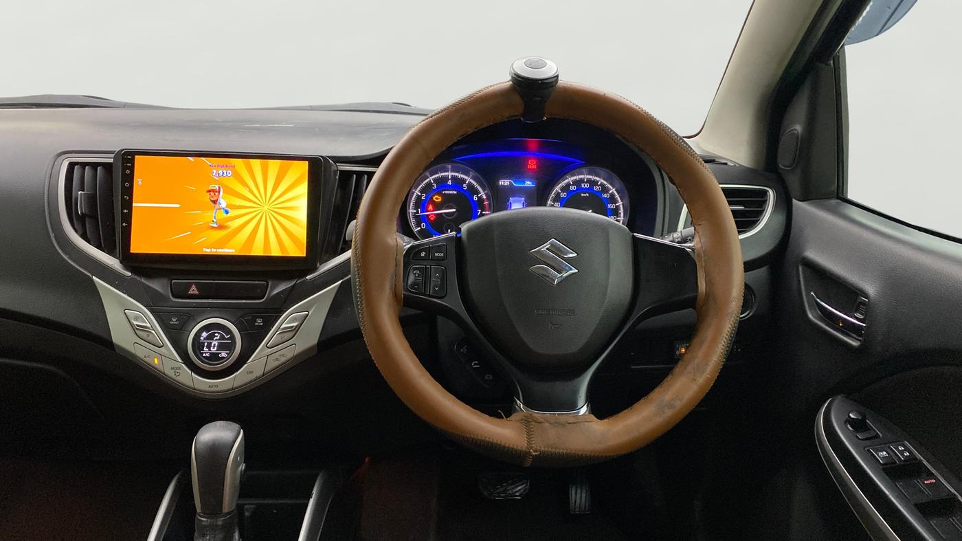 2018 Maruti Baleno ALPHA CVT PETROL 1.2, CNG, Automatic, 85,383 km, Steering Wheel Close Up
