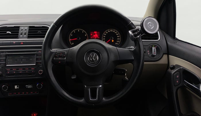 2014 Volkswagen Polo HIGHLINE1.2L, Petrol, Manual, 55,295 km, Steering Wheel Close Up