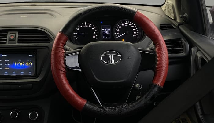 2017 Tata TIGOR XE PETROL, Petrol, Manual, 37,089 km, Steering Wheel Close Up