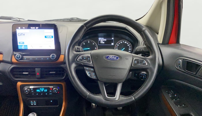 2021 Ford Ecosport TITANIUM 1.5L SPORTS(SUNROOF) DIESEL, Diesel, Manual, 48,895 km, Steering Wheel Close Up