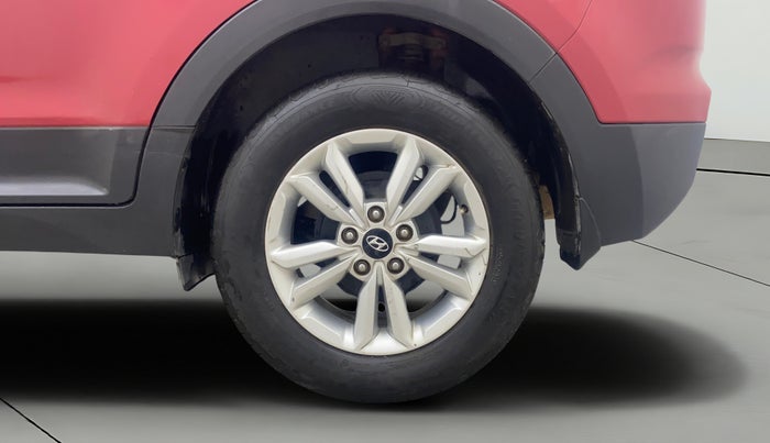 2017 Hyundai Creta SX PLUS 1.6 PETROL, Petrol, Manual, 1,19,062 km, Left Rear Wheel