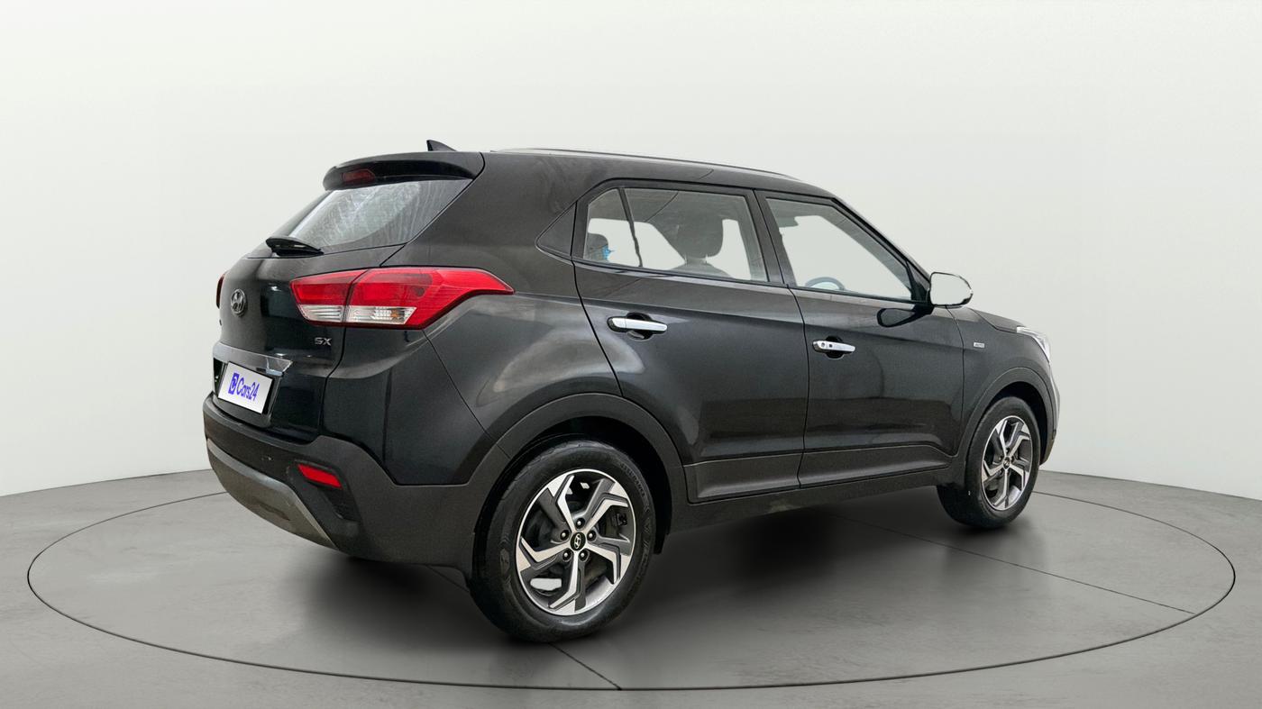 2018 Hyundai Creta SX AT 1.6 PETROL, Petrol, Automatic, 67,533 km, Right Back Diagonal
