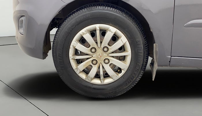 2013 Hyundai i10 SPORTZ 1.2, Petrol, Manual, 1,03,373 km, Left Front Wheel