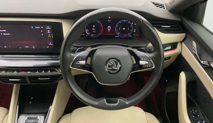2021 Skoda Octavia L&K 2.0 AT, Petrol, Automatic, 73,572 km, Steering Wheel Close Up