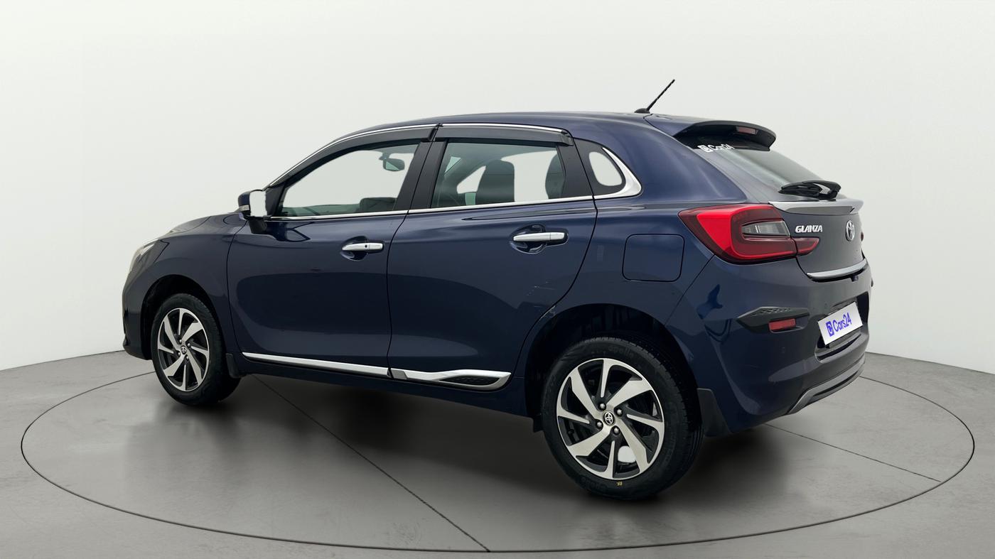 2024 Toyota Glanza V, Petrol, Manual, 16,207 km, Left Back Diagonal