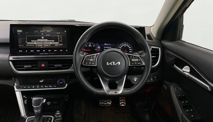 2021 KIA SELTOS GTX PLUS AT 1.5 DIESEL, Diesel, Automatic, 1,18,050 km, Steering Wheel Close Up
