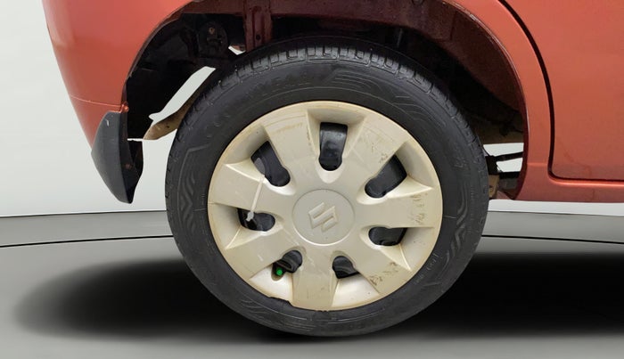 2013 Maruti Alto K10 VXI, Petrol, Manual, 46,449 km, Right Rear Wheel