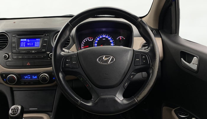2015 Hyundai Xcent SX 1.2 (O), Petrol, Manual, 56,620 km, Steering Wheel Close Up