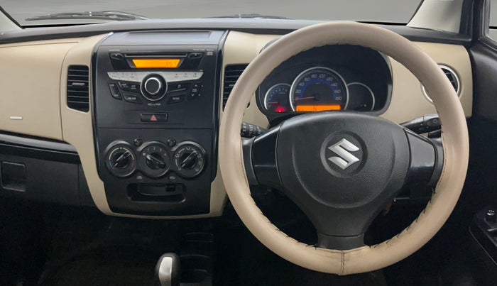 2018 Maruti Wagon R 1.0 VXI AMT, Petrol, Automatic, 30,520 km, Steering Wheel Close Up