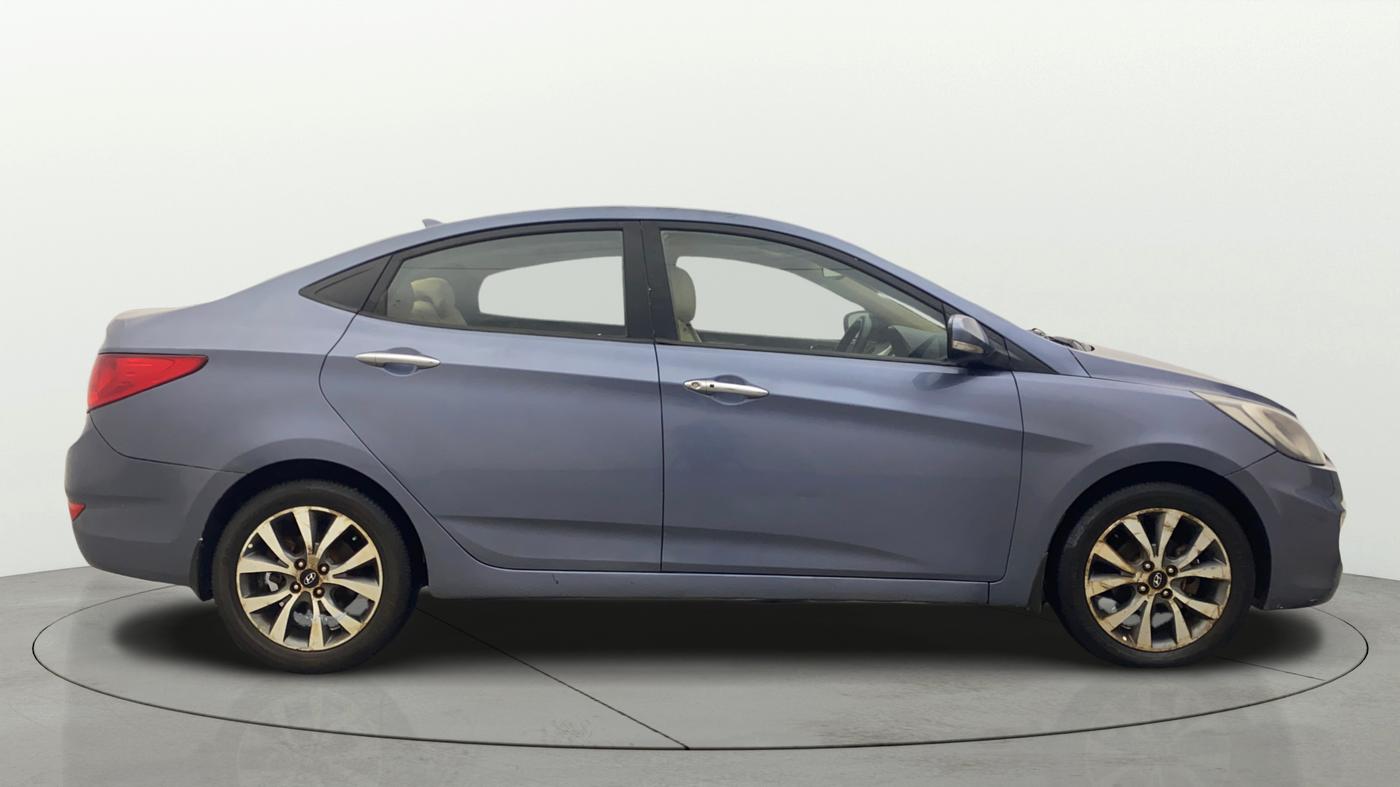 2014 Hyundai Verna FLUIDIC 1.6 VTVT SX OPT, Petrol, Manual, 99,523 km, Right Side View