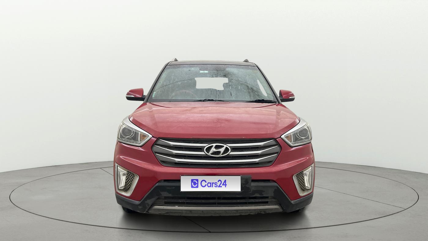 2016 Hyundai Creta SX PLUS 1.6 PETROL, Petrol, Manual, 1,40,317 km, Front