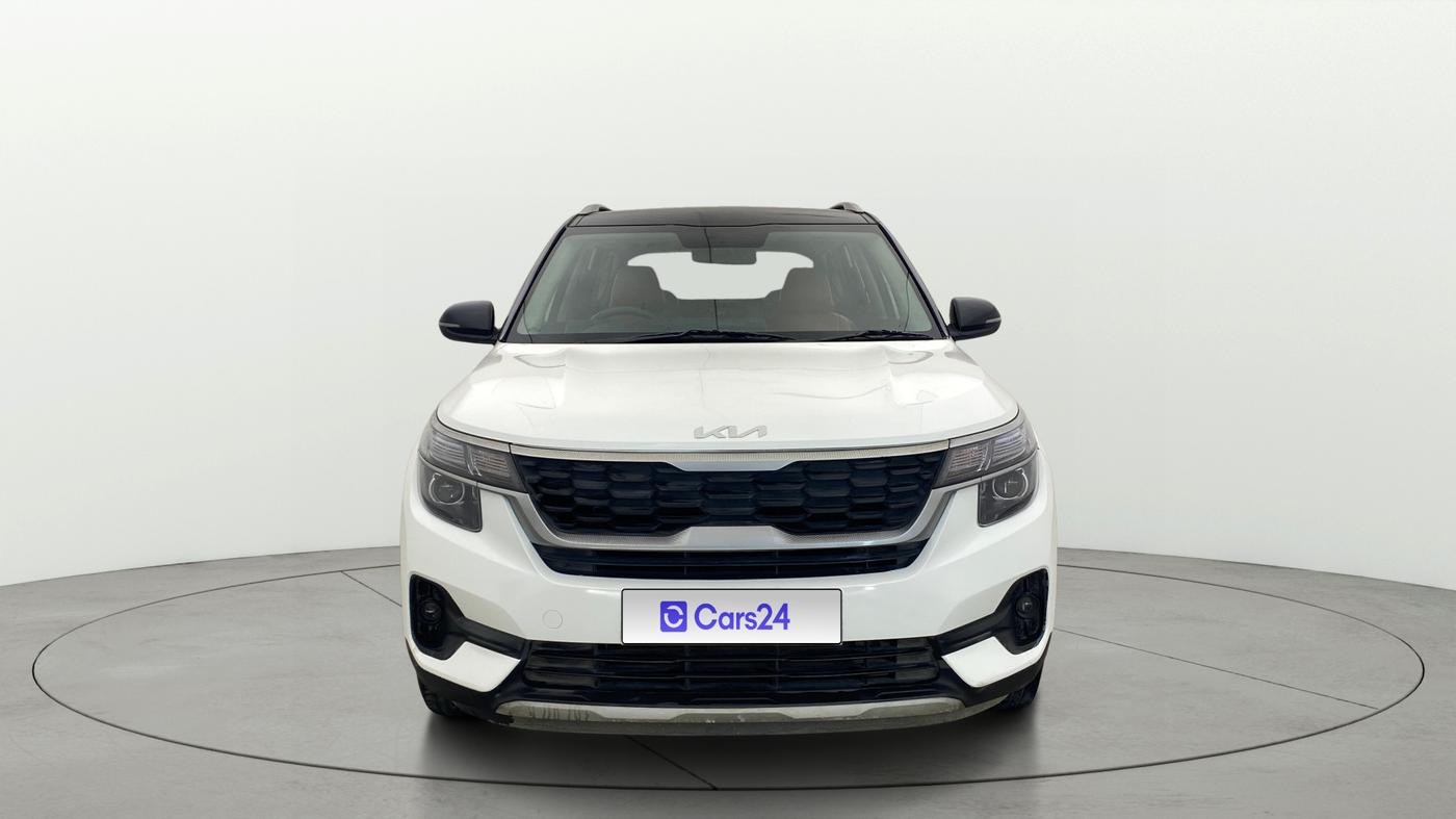 2021 KIA SELTOS HTK 1.5 PETROL, Petrol, Manual, 1,19,589 km, Front