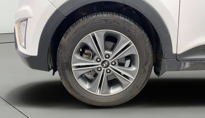 2017 Hyundai Creta SX PLUS AT 1.6 PETROL, Petrol, Automatic, 72,957 km, Left Front Wheel