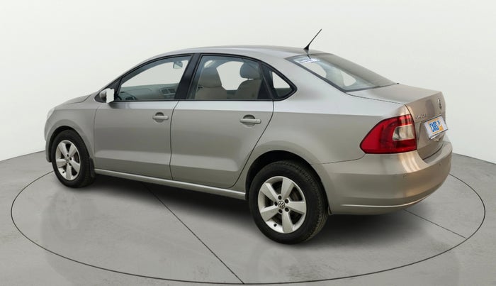 2015 Skoda Rapid AMBITION 1.6 MPI MT, Petrol, Manual, 90,252 km, Left Back Diagonal