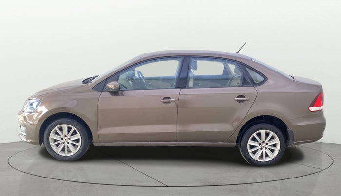 2015 Volkswagen Vento HIGHLINE PETROL AT, Petrol, Automatic, 51,090 km, Left Side