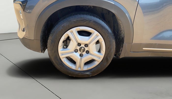 2021 KIA SONET HTX 1.0 IMT, Petrol, Manual, 52,216 km, Left Front Wheel