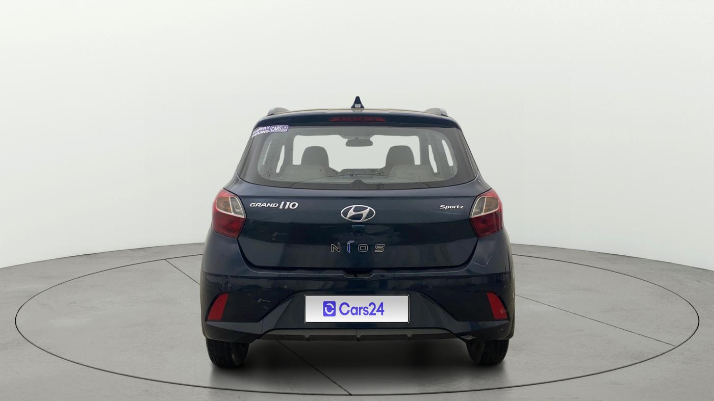 2021 Hyundai GRAND I10 NIOS SPORTZ AMT 1.2 KAPPA VTVT, Petrol, Automatic, 10,791 km, Back/Rear