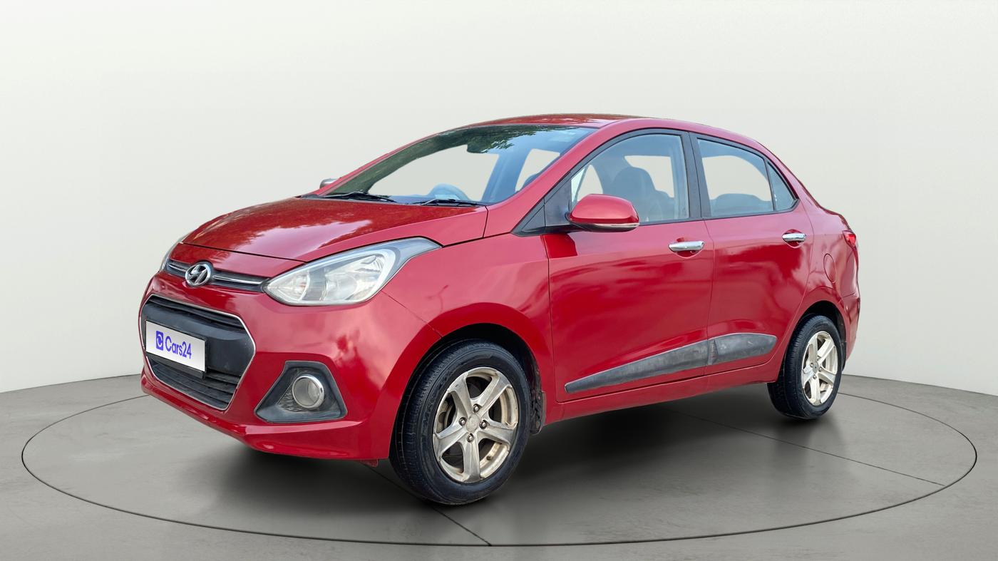 2015 Hyundai Xcent S 1.1 CRDI, Diesel, Manual, 1,01,548 km, Left Front Diagonal