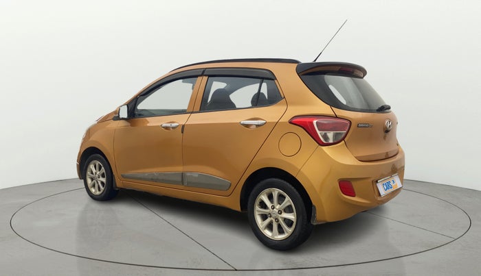 2015 Hyundai Grand i10 ASTA AT 1.2 KAPPA VTVT, Petrol, Automatic, 61,350 km, Left Back Diagonal