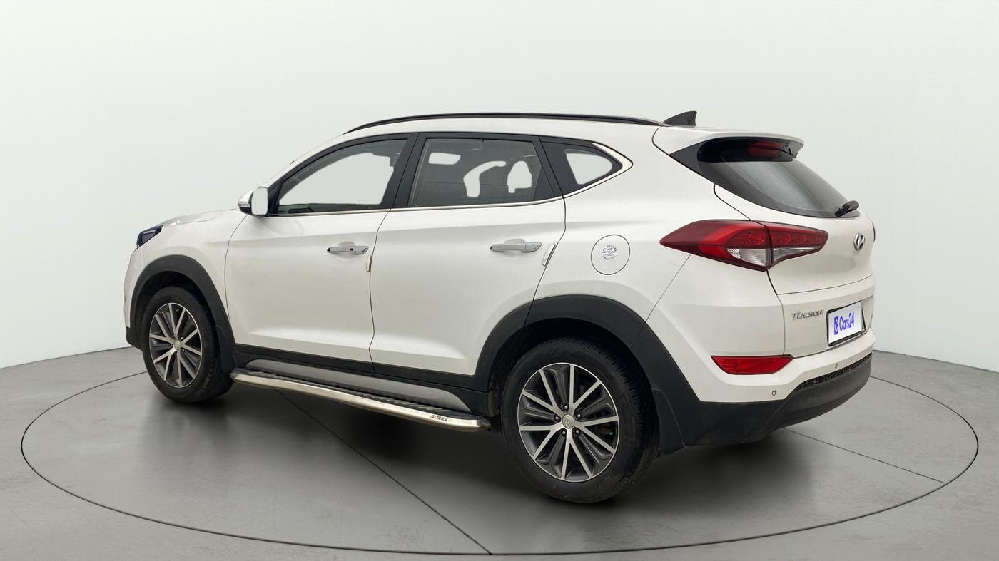 2019 Hyundai Tucson GLS 2WD AT PETROL, Petrol, Automatic, 79,823 km, Left Back Diagonal