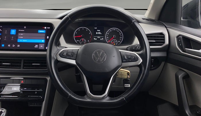 2021 Volkswagen TAIGUN HIGHLINE 1.0 TSI MT, Petrol, Manual, 39,044 km, Steering Wheel Close Up