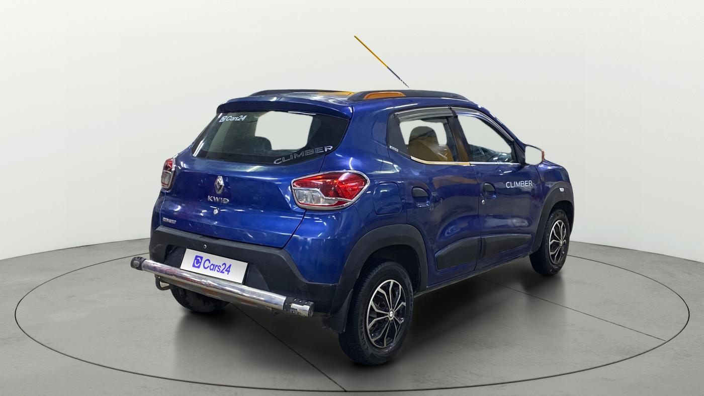 2017 Renault Kwid CLIMBER 1.0, Petrol, Manual, 53,829 km, Right Back Diagonal