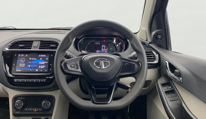 2022 Tata Tiago  XZ Plus (O) , Petrol, Manual, 16,423 km, Steering Wheel Close Up