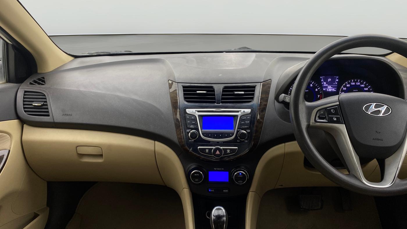 2014 Hyundai Verna FLUIDIC 1.6 VTVT SX AT, Petrol, Automatic, 53,822 km, Air Conditioner