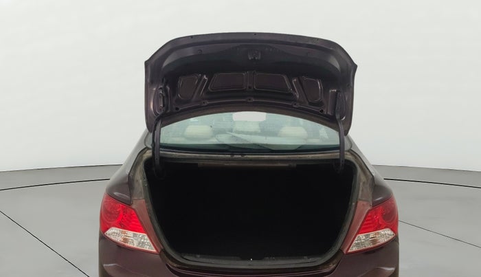 2013 Hyundai Verna FLUIDIC 1.6 CRDI SX, Diesel, Manual, 31,253 km, Boot Door Open