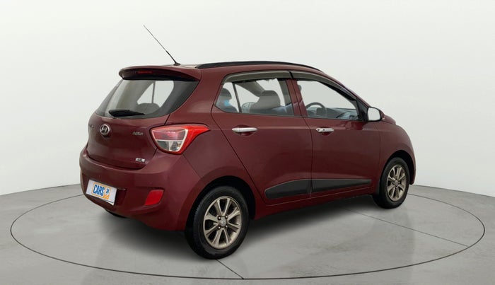 2016 Hyundai Grand i10 ASTA (O) 1.2 KAPPA VTVT, Petrol, Manual, 25,937 km, Right Back Diagonal