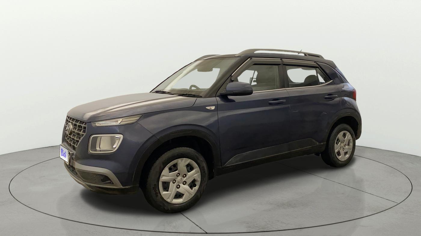 2019 Hyundai VENUE S 1.2, Petrol, Manual, 1,14,340 km, Left Front Diagonal