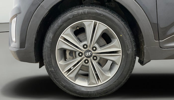 2016 Hyundai Creta SX PLUS AT 1.6 PETROL, Petrol, Automatic, 69,536 km, Left Front Wheel