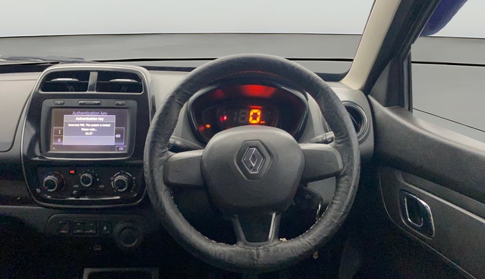 2019 Renault Kwid RXT 1.0 (O), Petrol, Manual, 46,902 km, Steering Wheel Close Up