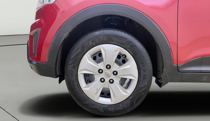 2017 Hyundai Creta E 1.6 PETROL, Petrol, Manual, 43,052 km, Left Front Wheel