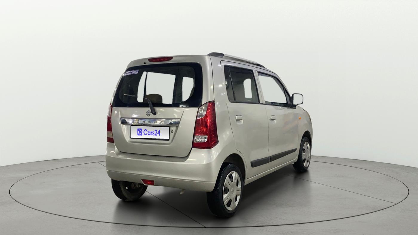 2015 Maruti Wagon R 1.0 VXI, Petrol, Manual, 75,076 km, Right Back Diagonal