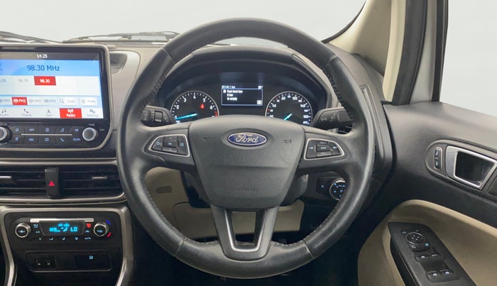 2019 Ford Ecosport TITANIUM + 1.5L PETROL, Petrol, Manual, 25,128 km, Steering Wheel Close Up