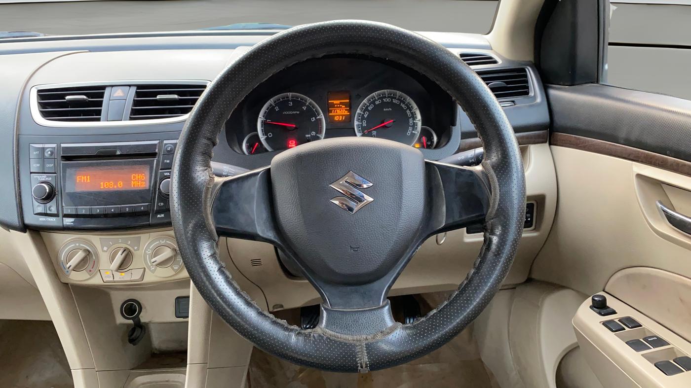 2016 Maruti Swift Dzire VDI, Diesel, Manual, 1,17,646 km, Steering Wheel Close Up