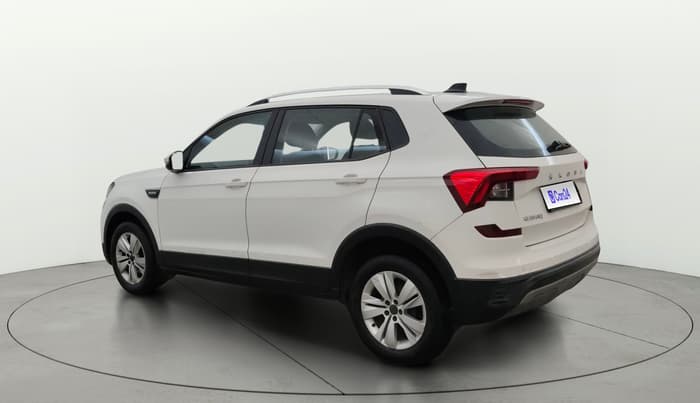 2021 Skoda KUSHAQ AMBITION 1.0L TSI AT, Petrol, Automatic, 1,12,663 km, Left Back Diagonal