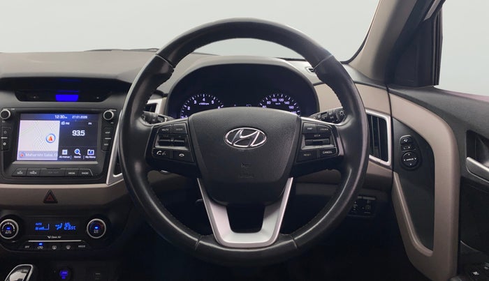 2018 Hyundai Creta SX AT 1.6 PETROL, Petrol, Automatic, 83,121 km, Steering Wheel Close Up