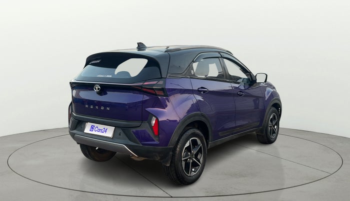 2023 Tata NEXON FEARLESS PURPLE + SUNROOF DUAL TONE 1.2 PETROL, Petrol, Manual, 28,568 km, Right Back Diagonal