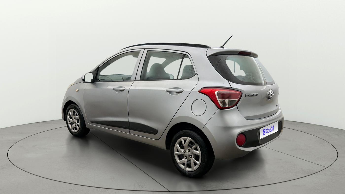 2018 Hyundai Grand i10 MAGNA AT 1.2 KAPPA VTVT, Petrol, Automatic, 56,890 km, Left Back Diagonal
