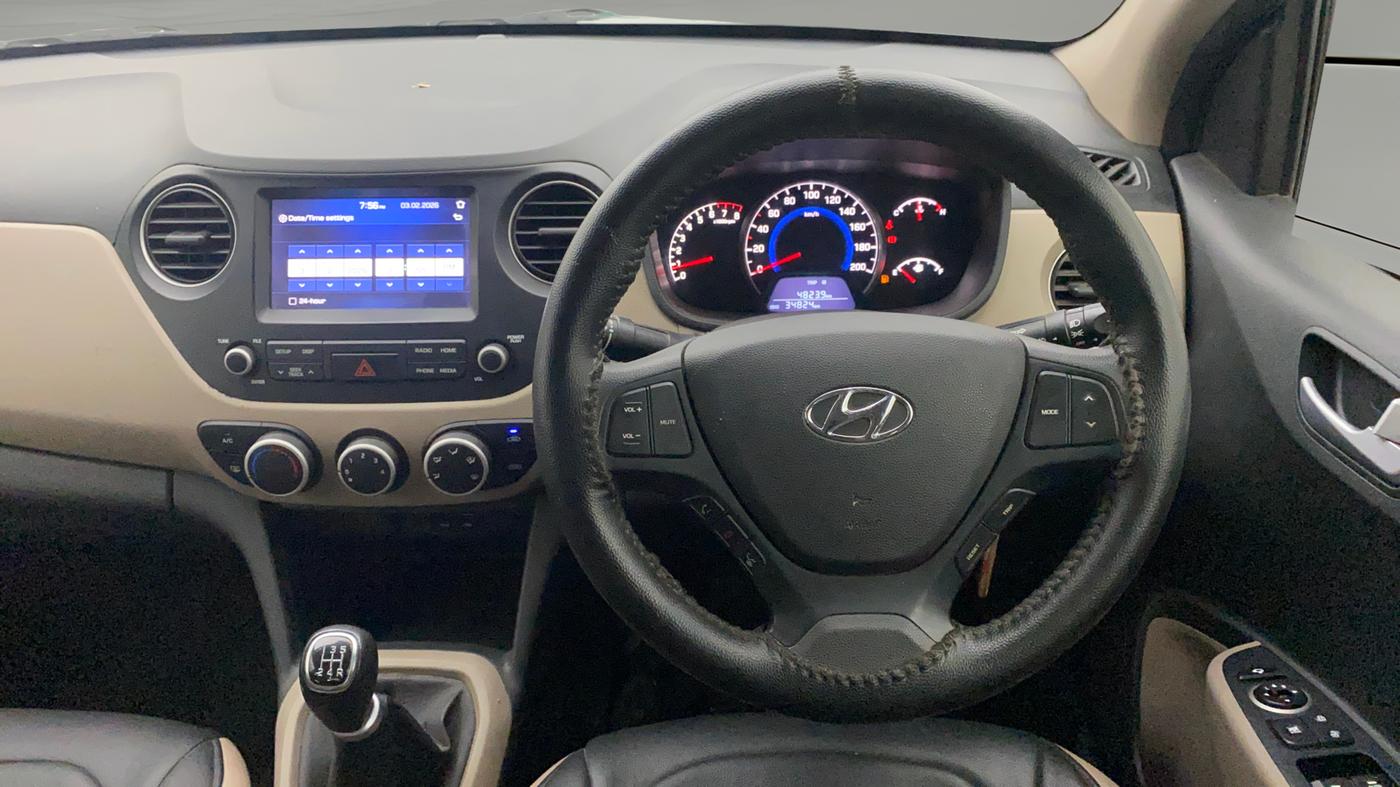2020 Hyundai Grand i10 SPORTZ 1.2 KAPPA VTVT, Petrol, Manual, 34,779 km, Steering Wheel Close Up