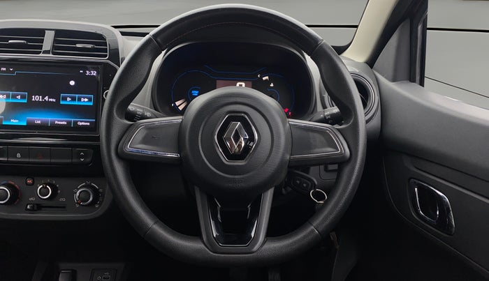 2020 Renault Kwid RXT 1.0 AMT (O), Petrol, Automatic, 53,957 km, Steering Wheel Close Up